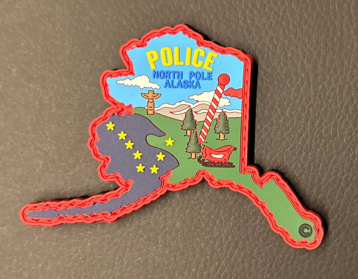 North Pole Police Department Morale Patch - City of North Pole Police ...