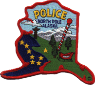 North Pole Police Badge